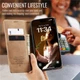 Чехол-книжка CaseMe из нубука для iPhone 16 Plus Светло-коричневый - изображение 3