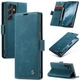 Чохол-книжка CaseMe із нубуку для Samsung S24 Ultra Бірюзовий - зображення 7