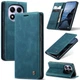 Чехол-книжка CaseMe из нубука для Xiaomi Redmi Note 14 Pro 5G Бирюзовый - изображение 6