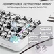 Беспроводная игровая магнитная клавиатура ATTACK SHARK X82 PRO HE 75% Магнитные свичи Hall Effect Rapid Trigger Hot-Swap RGB Bluetooth 2.4G USB Type-C аккумулятор 5000 мАч - изображение 5