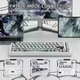Беспроводная игровая магнитная клавиатура ATTACK SHARK X82 PRO HE 75% Магнитные свичи Hall Effect Rapid Trigger Hot-Swap RGB Bluetooth 2.4G USB Type-C аккумулятор 5000 мАч - изображение 6