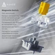 Клавіатура Ajazz AK820 Max Magnetic Switch White (AK820MAX-WM-PWB) ( білий, фіолетовий ) 18434 - изображение 7