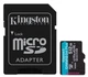 Картка пам'яті MicroSDXC 512 GB UHS-I/U3 Class 10 Kingston Canvas Go! Plus R170/W90MB/s+ SD-адаптер 512 ГБ - изображение 1