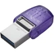 Флеш-накопичувач USB3.2 256GB Type-C Kingston DataTraveler microDuo 3C (DTDUO3CG3/256GB) Фіолетовий - зображення 13