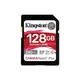 Картка пам'яті SDHC 128 GB UHS-II/U3 Class 10 Kingston Canvas React Plus V60 SD R280/W100MB/s (SDR2V6/128GB) - изображение 1