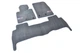 Коврики в салон (ворсовые) Toyota Land Cruiser 200 2013-, 5 мест, Premium, серые 3шт, AVTM GRLX1635 - изображение 1