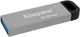 Флешнакопичувач USB3.2 512 GB Kingston DataTraveler Kyson Silver/Black (DTKN/512GB) Метал 35630 - изображение 3