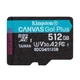 Картка пам'яті MicroSDXC 512 GB UHS-I/U3 Class 10 Kingston Canvas Go! Plus R200/W160MB/s (SDCG4/512GBSP) - изображение 1