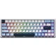 Клавіатура бездротова Ajazz AK680 Max (8+8K) Magnetic Switch White (AK680-M-BWD-A) - зображення 1