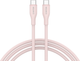 Кабель Canyon CC60SC10 Type-C to Type-C 60W 1 м Silicon Pink Sand (CNS-CC60SC10PS) - зображення 1