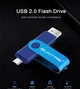 USB флешка Suntrsi Micro-USB 32Gb Blue - изображение 8