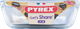 Форма Pyrex прямокутна 27х17х6 см 1.4 л (406B000/8446) - зображення 3
