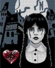 Алмазная мозаика Santi Wednesday Secrets of Nevermore 40х50 см на подрамнике (955322) - изображение 1