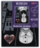 Алмазная мозаика Santi Wednesday Secrets of Nevermore 40х50 см на подрамнике (955322) - изображение 2