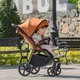 Прогулянкова коляска CARRELLO Bravo Plus CRL-5515 Tango Orange 2024 NF /1/ - изображение 8