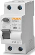 Дифференциальное реле VIDEX RESIST А 2 п 30 мА 10 кА 25А (VF-RS10-DR2А25) - изображение 2