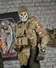 Тактическая армейская плитоноская ATTACK 8 подсумков, напашник 4 точки быстрого сброса Мультикам - изображение 2