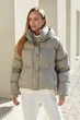 Оливковая куртка-жилет L-XL - изображение 1