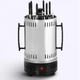 Электрошашлычница Domotec ARKADA BBQ , на 6 шампуров 1000 W , нержавейка - гриль , в подарочной упаковке . - изображение 7