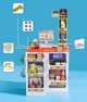 Детский игровой магазин супермаркет игрушечный с кассой продуктами тележкой и звуками 60 аксессуаров - изображение 9