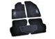Ворсовые коврики в салон авто AVTM на для FORD FIESTA 02-08 5шт Форд Фиеста черные АМ0015704 - изображение 1