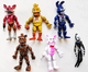Фигурки Пять ночей с Фредди аниматроники Five Nights at Freddy's FNAF игрушки 15 см 6 шт не подвижны - изображение 2