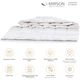 Одеяло шерстяное MirSon Luxury Exclusive №1365 220x240 см Шерсть Зима (2200001532328) - изображение 2