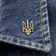 Значок Dobroznak Герб України сквозний (чороний нікель) (6145) - зображення 3