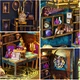 Book Nook DIY Magic Market - Румбокс "Волшебный магазин" с датчиком движения - изображение 5