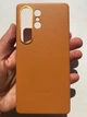 Чехол противоударный кожаный Kindsuit Cover Case для Samsung Galaxy S25 Ultra (S938) Gold SM-S938 - изображение 2