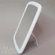 Дзеркало з підсвіткою косметичне для макіяжу LED Makeup Mirror, настільне прямокутне дзеркало з регулюванням нахилу, сенсорним керуванням і 3 режимами освітлення, USB-живлення Біле, VE-118 - зображення 8