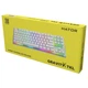 Клавиатура HATOR Gravity X TKL orange (HTK551) white, US Layout - изображение 3