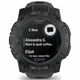Спортивные часы GARMIN Instinct 3 50mm Tactical Solar Black with Charcoal Silicone Band (010-02935-90) - изображение 5