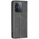 Чехол-книжка с кармашками UniCase Geometric Pattern для Xiaomi Redmi 15C / Poco C85 - Black - изображение 3