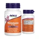 Мелатонін NOW Foods 5 мг 60 вегетаріанських капсул гормон melatonin (733739035554) - изображение 1