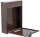 Skrzynka na listy Vorel 78557 360 x 260 x 80 mm Brązowa (5906083785573) - obraz 3