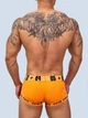 Мужские трусы боксерки D.M 04-2768 XXL цвет оранжевый - изображение 5