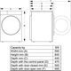 Стиральна машина автоматична Hisense WF5I9043BWFS (7173524) - зображення 11