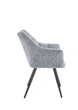 Стул кухонный Intarsio STEFAN 58×65×85 см Светло-серый - изображение 2
