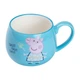 Порцелянова чашка для чаю Peppa Pig мила чашка Свинка Пеппа 400 мл кружка в подарунковій упаковці Блакитний - зображення 3