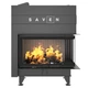 Камінна топка кутова SAVEN Energy Up 85х50х47R Black (17,0 kW) ECO - изображение 6