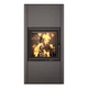 Піч камін SAVEN Vatra XL 50x50 Black ECO - изображение 2