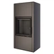 Піч камін SAVEN Vatra XL 50x50 Black ECO - изображение 5