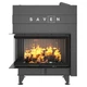 Камінна топка кутова SAVEN Energy Up 85х50х47L Black (17,0 kW) ECO - изображение 6