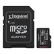 Карта пам'яті microSDXC (UHS-1) Kingston Canvas Select Plus Gen3 128Gb class 10 А1 (R-150MB/s) (adapter SD) - изображение 1