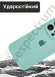 Чехол силиконовый с закрытой камерой Epic Premium Silicone Case Camera Protection without MagSafe для Apple iPhone 16 Pro Max (6.9) Marine Green - изображение 4