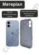 Чехол силиконовый с закрытой камерой Epic Premium Silicone Case Camera Protection without MagSafe для Apple iPhone 16 Plus (6.7) Lavender Gray - изображение 3