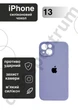 Чохол силіконовий з закритою камерою Epic Premium Silicone Case Camera Protection without MagSafe для Apple iPhone 13 (6.1) Light Purple - зображення 1