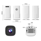 Проектор + Game S40 Ultra (Android 10, 150 Lumen, Bluetooth + WiFi) (1Gb+8Gb) Білий 58336 - зображення 8