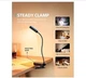 Лампа Glocusent аккумуляторная сенсорная с клипсой для чтения портативная Led Mini Book Black (Mini Black) - изображение 4